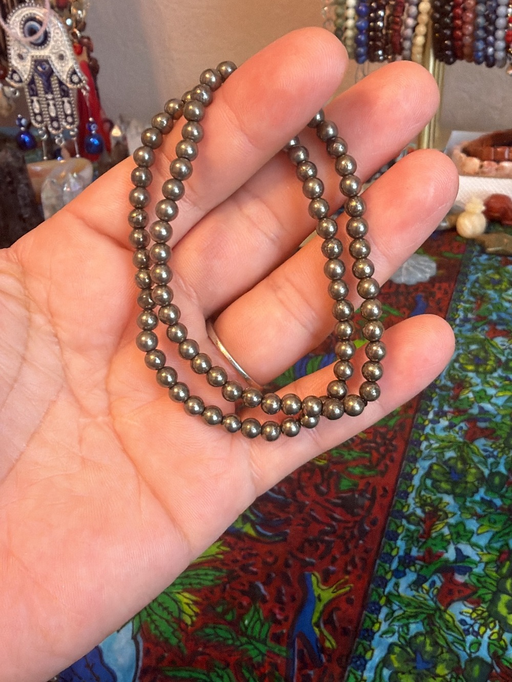 Pyrite bracelet